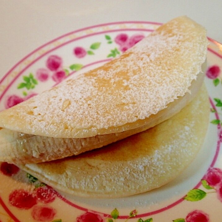 マヨ入りhkで バナナサンドホットケーキ レシピ 作り方 By ぷ みぃまま 楽天レシピ マヨ入りhkで バナナサンドホットケーキ レシピ 作り方 By ぷ みぃまま 楽天レシピ
